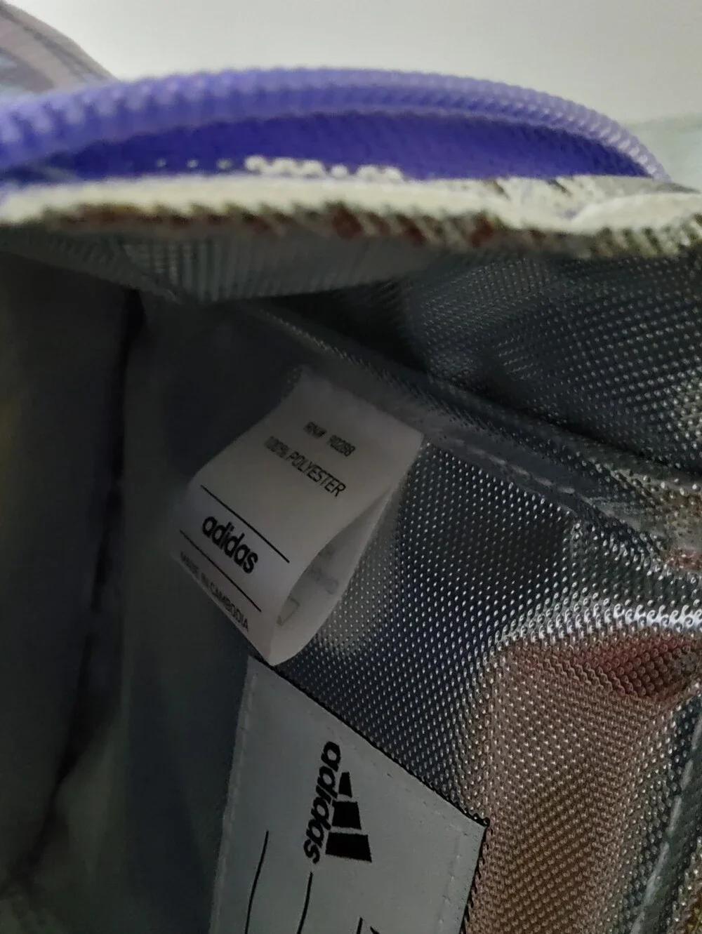 * Adidas Excel 2 Insulated Lunch School Office Zipper Tote Bag Purple/Pink